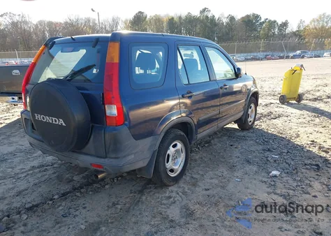 2004 Honda Cr-V Lx from USA, damaged, VIN SHSRD68494U208335